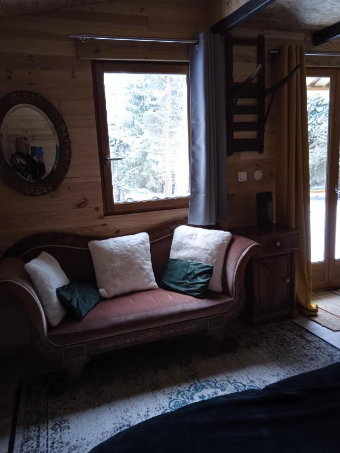 Chalet Cricri avec mezzanine Champclause Exterior foto