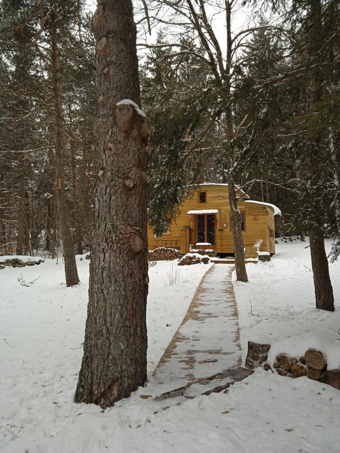 Chalet Cricri avec mezzanine Champclause Exterior foto