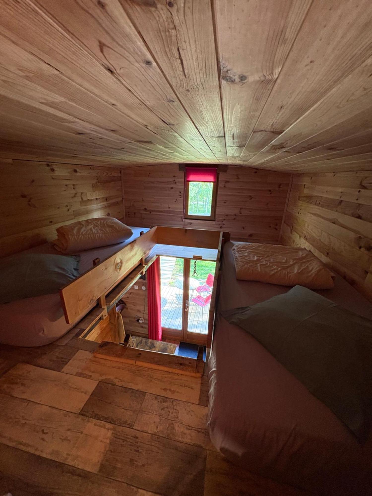 Chalet Cricri avec mezzanine Champclause Exterior foto