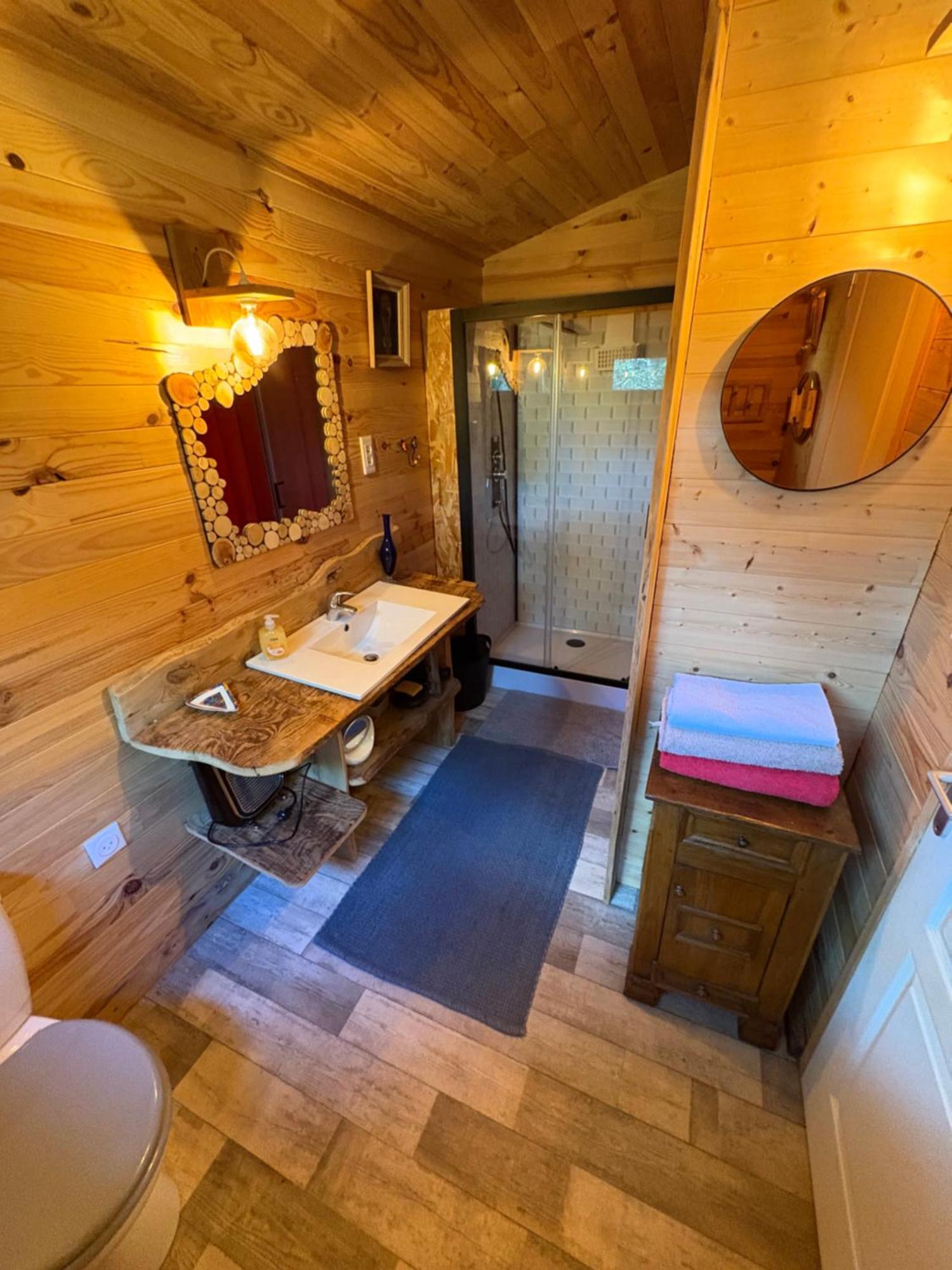 Chalet Cricri avec mezzanine Champclause Exterior foto
